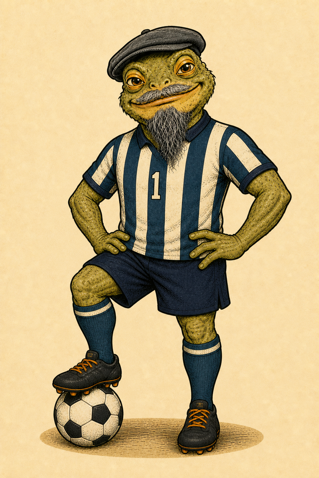 Rospo calciatore